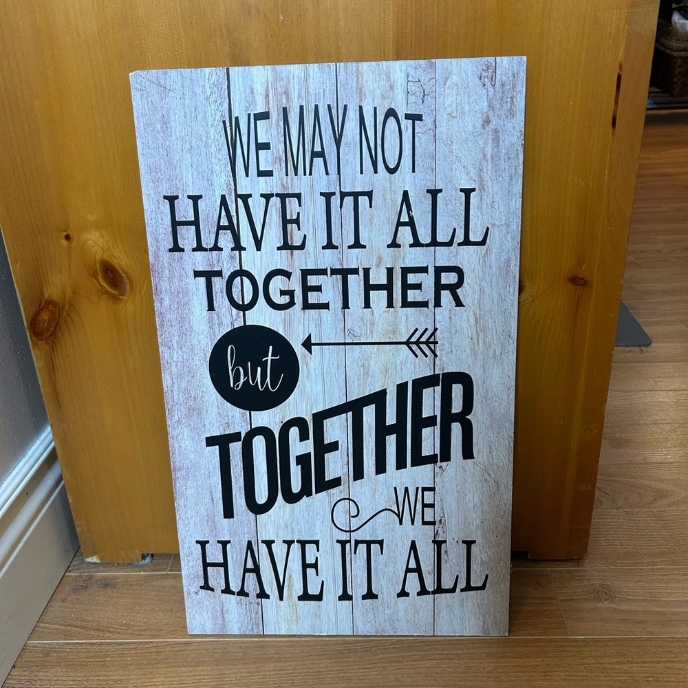 Inspirational Wall Art with Quote❤️12x20